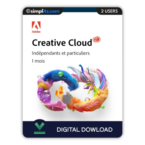 Adobe Creative Cloud - 1 mois (Multi-OS)