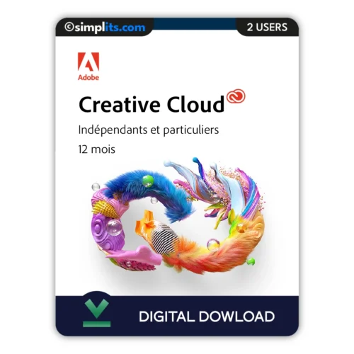 Adobe Creative Cloud - 12 mois (Multi-OS)