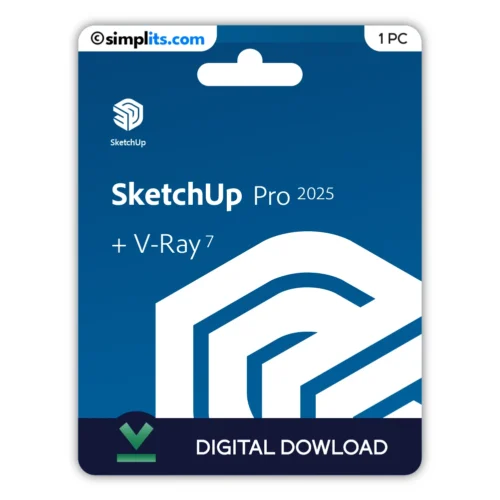 SketchUp Pro 2025 + V-Ray 7 (Windows)