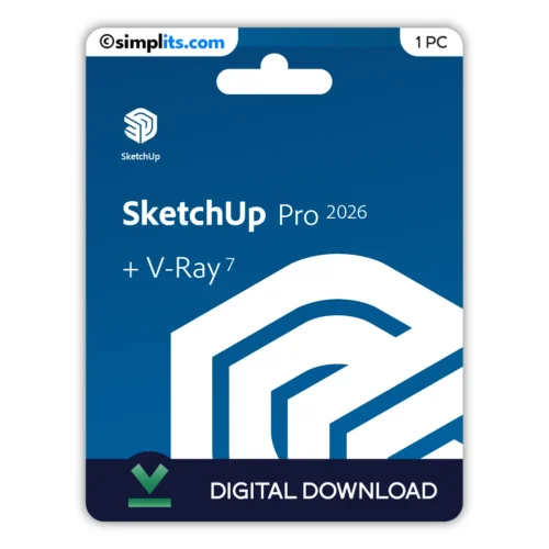 SketchUp Pro 2026 + V-Ray 7 (Windows)